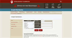 Desktop Screenshot of gradedistribution.registrar.indiana.edu