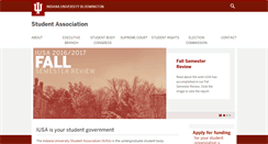 Desktop Screenshot of iusa.indiana.edu