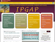 Tablet Screenshot of ipgap.indiana.edu