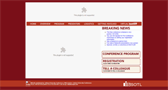 Desktop Screenshot of issotl09.indiana.edu