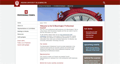 Desktop Screenshot of iubpc.indiana.edu