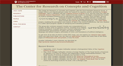 Desktop Screenshot of cogsci.indiana.edu