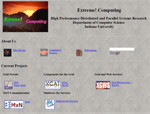 Tablet Screenshot of extreme.indiana.edu