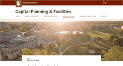 Desktop Screenshot of masterplan.indiana.edu