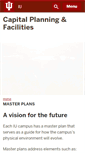Mobile Screenshot of masterplan.indiana.edu