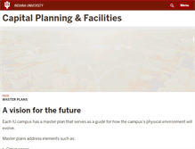 Tablet Screenshot of masterplan.indiana.edu