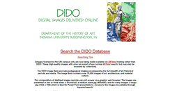 Desktop Screenshot of dido.dlib.indiana.edu