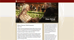 Desktop Screenshot of elinorostrom.indiana.edu