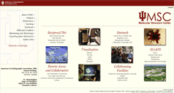 Desktop Screenshot of iumsc.indiana.edu