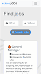 Mobile Screenshot of indiana.jobs