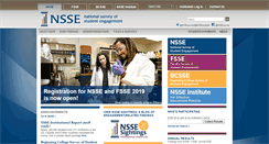 Desktop Screenshot of nsse.indiana.edu