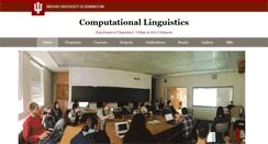 Desktop Screenshot of cl.indiana.edu