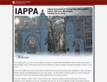 Tablet Screenshot of iappa10.indiana.edu