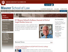 Tablet Screenshot of info.law.indiana.edu