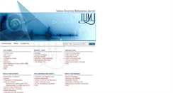 Desktop Screenshot of iumj.indiana.edu